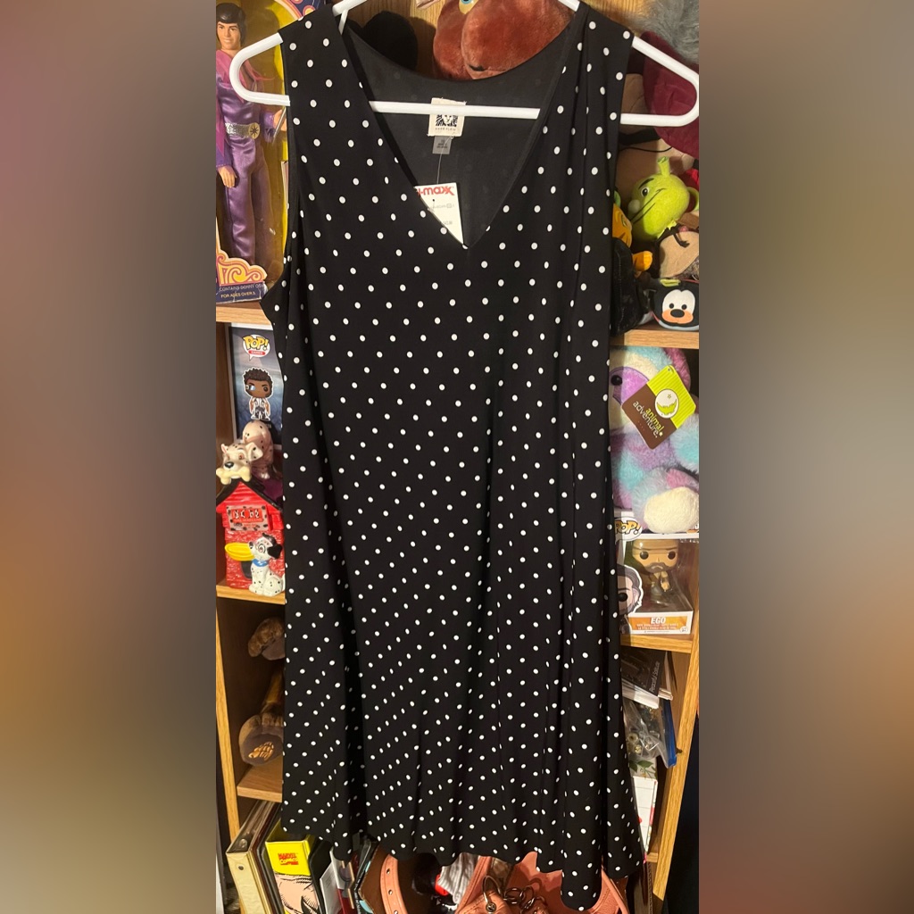 Brand New Anne Klein Polka Dot Dress
